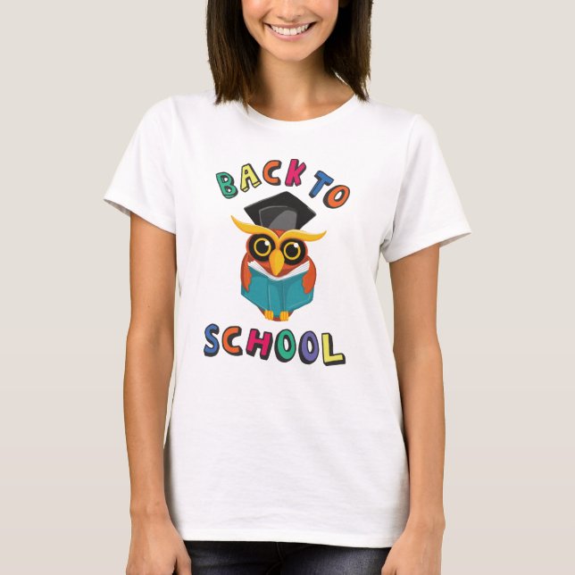 Camiseta De volta à escola (Frente)