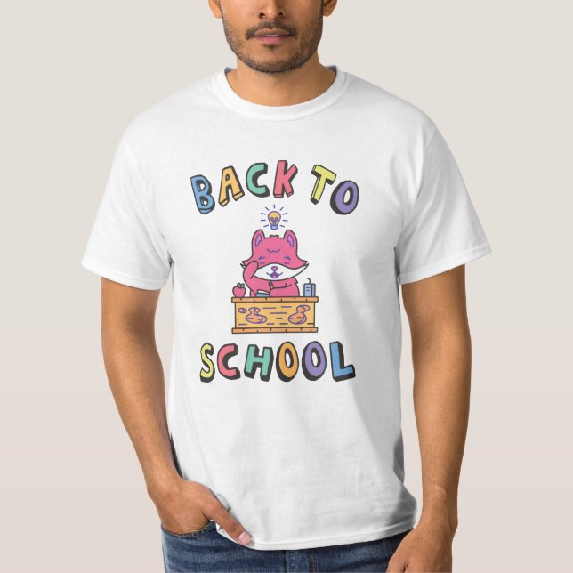 Camiseta De volta à escola (Frente)