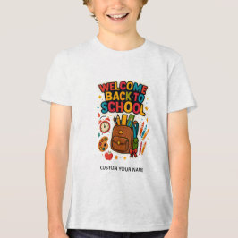 Camiseta De volta à escola