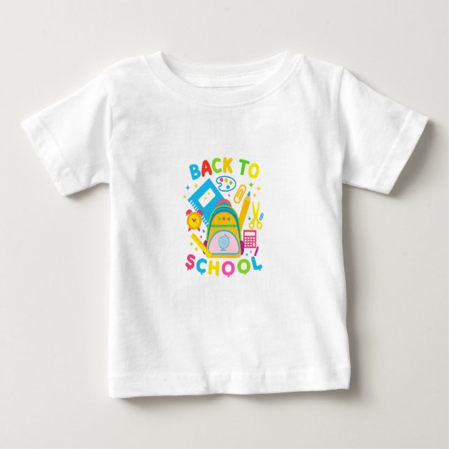 Camiseta de volta à escola (Frente)