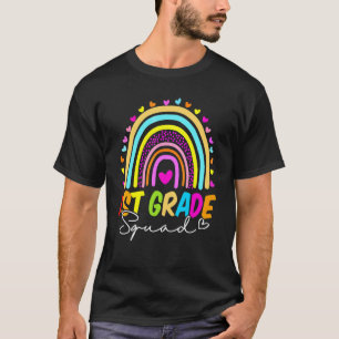 Camiseta De Volta à Escola 1º Turma da Primeira Série Arco-