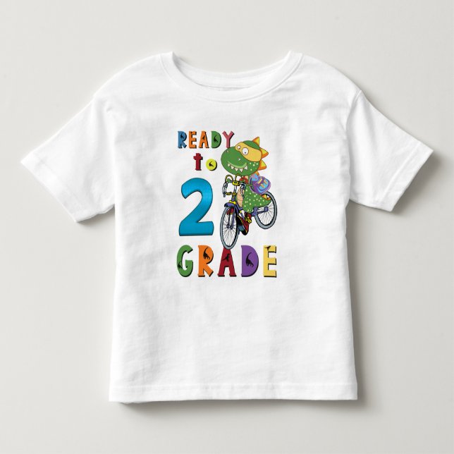 Camiseta De Volta à Escola, 2º Ano (Frente)