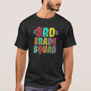 Camiseta De Volta à Escola 3ª Série Turma Estampa de Leopar