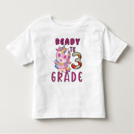 Camiseta De Volta À Escola, 3º Grau