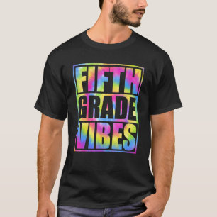 Camiseta De Volta à Escola 5º Ano Vibrações Primeiro Dia Pr