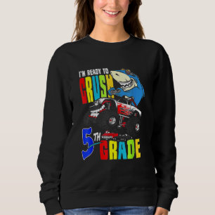 Camiseta De Volta À Escola, 5 De Esmagamento, Monstro De Tu