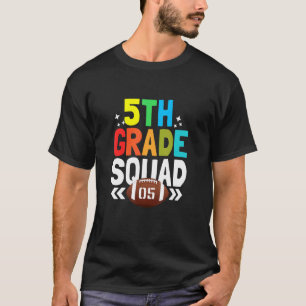 Camiseta De volta à Escola 5 de Futebol Kids