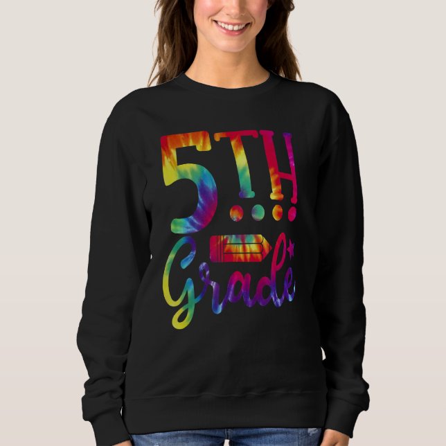 Camiseta De Volta À Escola, 5, Professor Tie Dye (Frente)