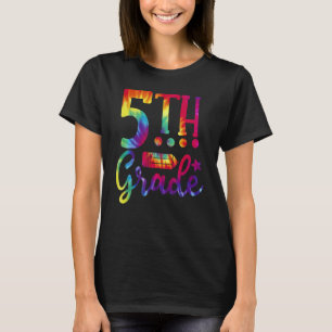 Camiseta De Volta À Escola, 5, Professor Tie Dye