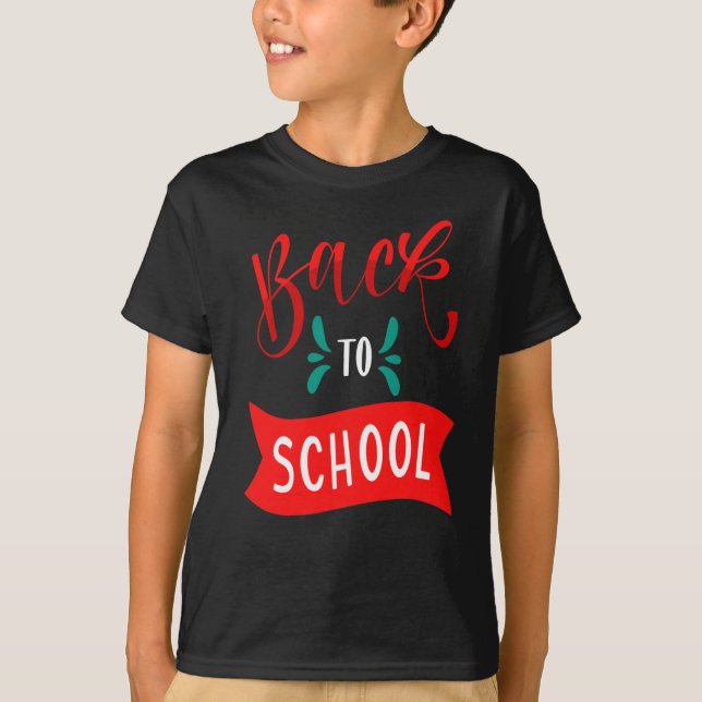 Camiseta De Volta À Escola 6 (Frente)