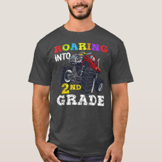 Camiseta De Volta À Escola A Viajar Para A Truta De Monstro