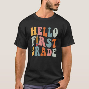 Camiseta De Volta À Escola Alô De Primeiro Grau Vibes Estud