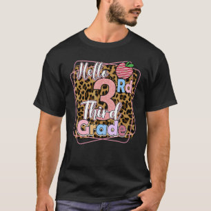 Camiseta De Volta À Escola Alô Estudantes Do 3º Ano