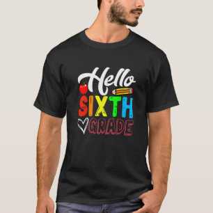 Camiseta De Volta À Escola, Alô, Estudo De Professores De 6