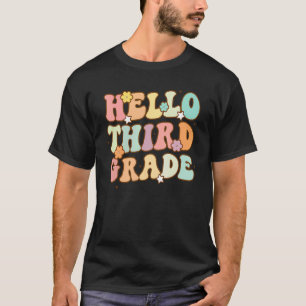 Camiseta De Volta À Escola Alô Terceiro Grau Para Crianças