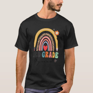 Camiseta De Volta À Escola Arco-Íris De Terceiro Grau Ensin