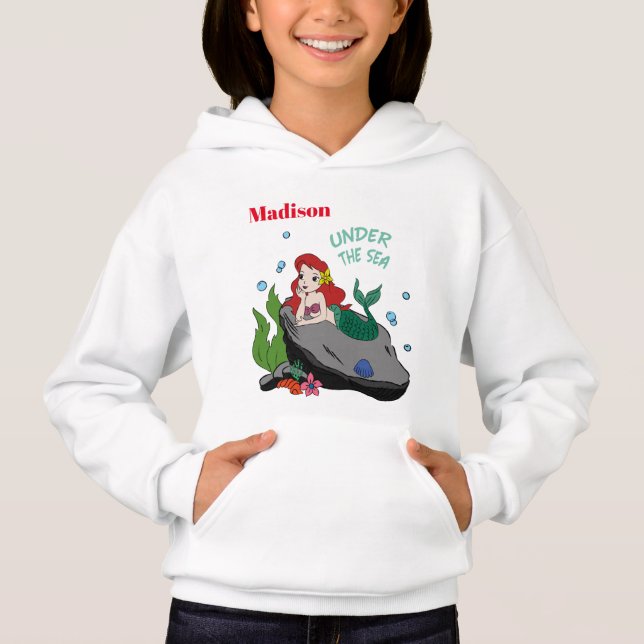 Camiseta De volta à escola com sereias-camiseiros (Frente)