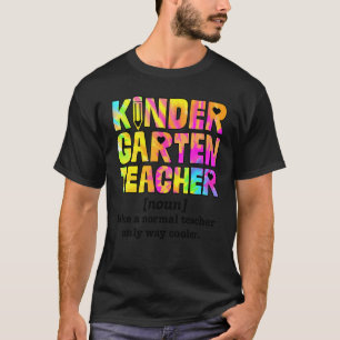 Camiseta De Volta à Escola Definição de Professora de Jardi