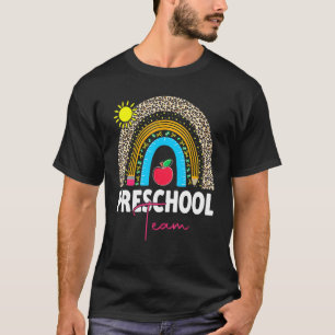 Camiseta De Volta à Escola Equipe Pré-Escolar Professores P