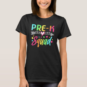 Camiseta De Volta à Escola Equipe Pré K Professora Equipe P