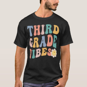 Camiseta De Volta À Escola Estudantes De Terceiro Grau Vibe
