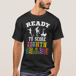 Camiseta De Volta à Escola Futebol Pronto Para Marcar Oitav