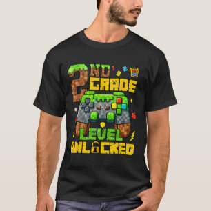 Camiseta De Volta à Escola Gamer da 2ª Série Primeiro Dia S