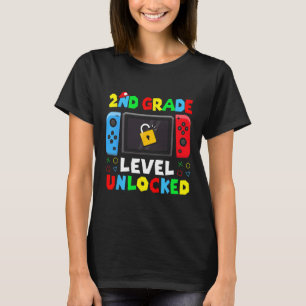 Camiseta De Volta à Escola Nível 2ª Série Desbloqueado Game