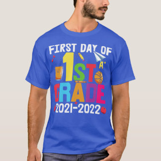 Camiseta De volta à escola no primeiro dia da rua