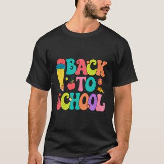 Camiseta De Volta À Escola No Primeiro Dia De Professores