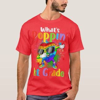 Camiseta De volta à escola no primeiro dia O que é Poppin 1