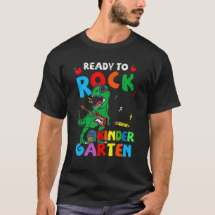 Camiseta De Volta À Escola No Primeiro Dia Prontos Para Roc