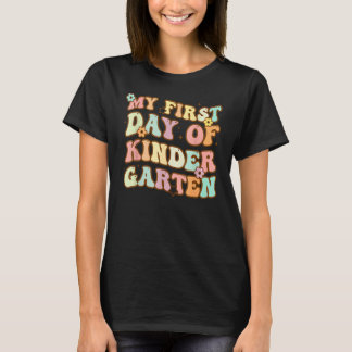 Camiseta De Volta À Escola O Meu Primeiro Dia De Cor Do Jar