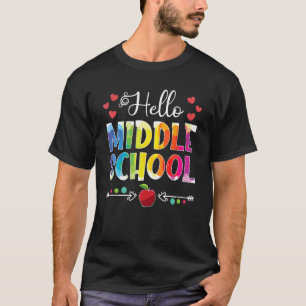Camiseta De Volta À Escola Olá Ensino Médio Jovens Teac