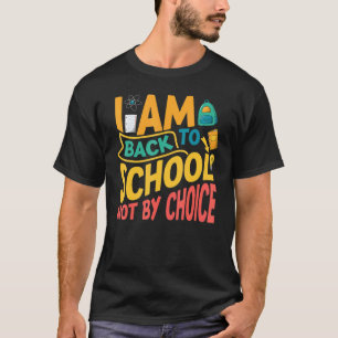 Camiseta De Volta À Escola Para Adolescentes E Crianças Typ