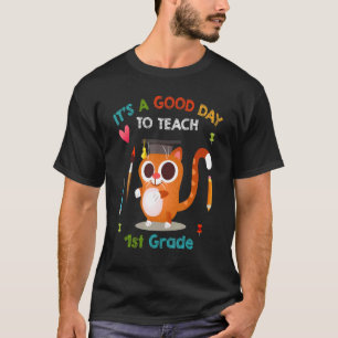 Camiseta De volta à escola para o professor É um bom dia pa