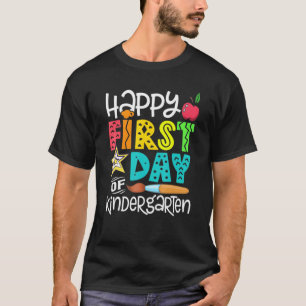 Camiseta De Volta À Escola Para Professores Felizes Primeir