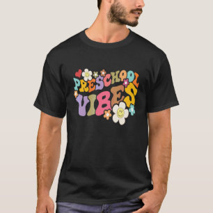 Camiseta De Volta à Escola Pré-Escolar Vibes Aluno Professo