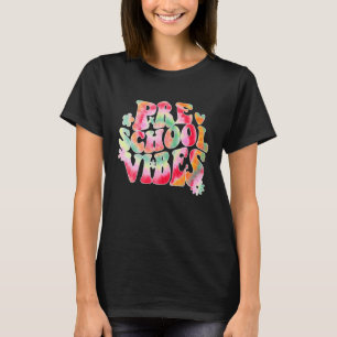 Camiseta De Volta à Escola Pré-Escolar Vibes Estudante Prof