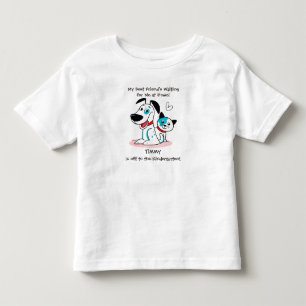 Camiseta De volta à escola Primeiro Dia Bonito Deixando S