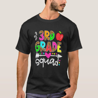 Camiseta De Volta à Escola Primeiro Dia do 3º Ano Equipe Pr