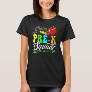 Camiseta De Volta à Escola Primeiro Dia Do Professor Da Equ