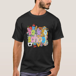 Camiseta De Volta à Escola Professor Aluno Meninos Meninas