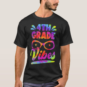 Camiseta De Volta à Escola Professor Aluno Vibes da 4ª Sér