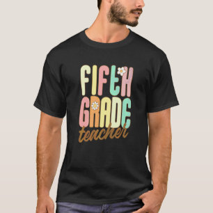 Camiseta De Volta à Escola Professor da Quinta Série 5ª Sér