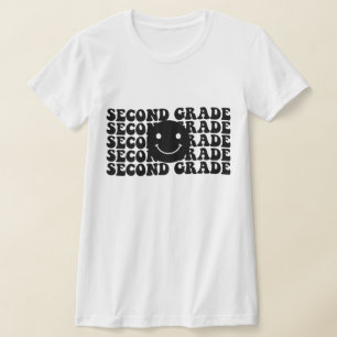 Camiseta De Volta à Escola Professor do Segundo Ano