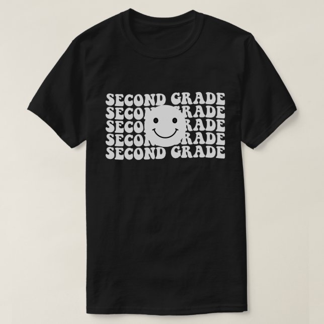 Camiseta De Volta à Escola Professor do Segundo Ano (Frente do Design)