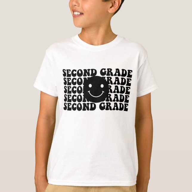 Camiseta De Volta à Escola Professor do Segundo Ano (Frente)