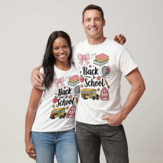 Camiseta De Volta À Escola Professora Da Coqueteira
