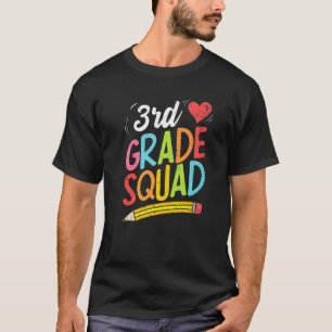 Camiseta De Volta À Escola Professora Do 3º Grau Da Praça